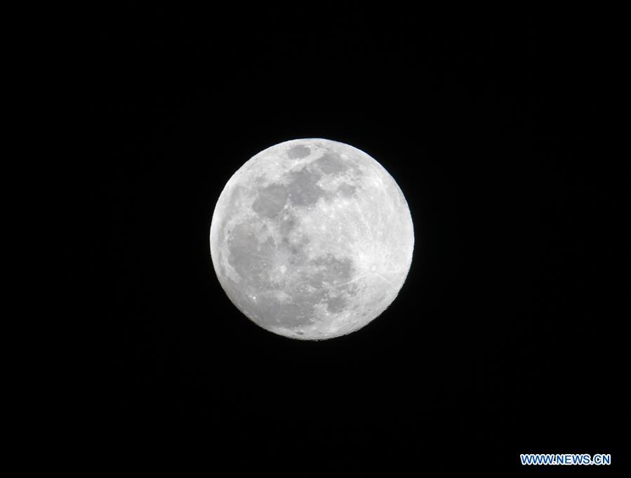 U.S.-LOS ANGELES-FULL MOON