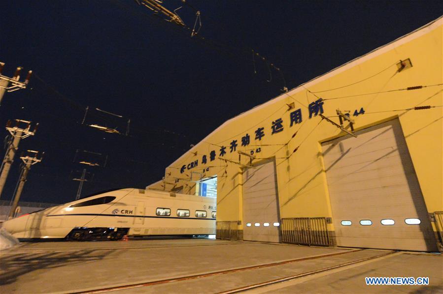 CHINA-URUMQI-HIGH-SPEED TRAINS-MAINTENANCE (CN)