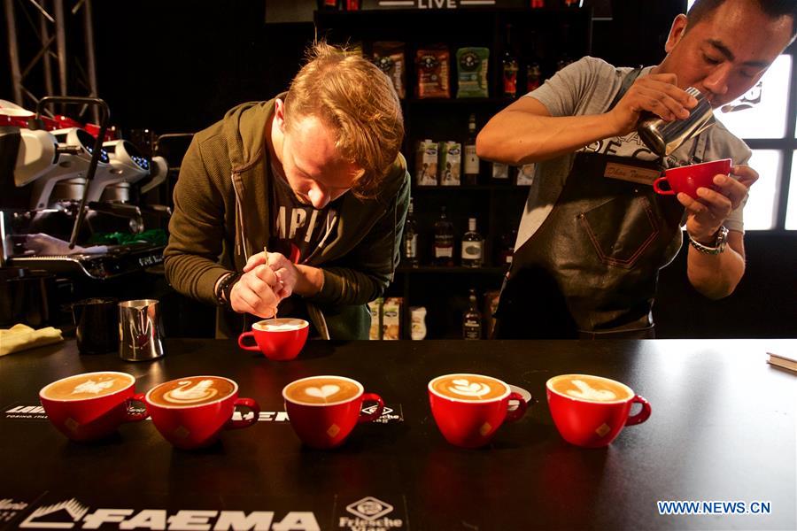 THE NETHERLANDS-AMSTERDAM-COFFEE FESTIVAL