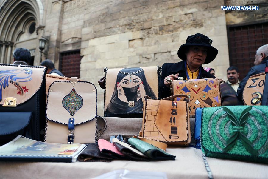 EGYPT-CAIRO-INTERNATIONAL WOMEN'S DAY-HANDICRAFTS SHOW