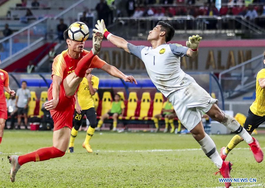 (SP)MALAYSIA-KUALA LUMPUR-FOOTBALL-AFC U23 CHAMPIONSHIP QUALIFIERS-GROUP J-CHN VS MYS