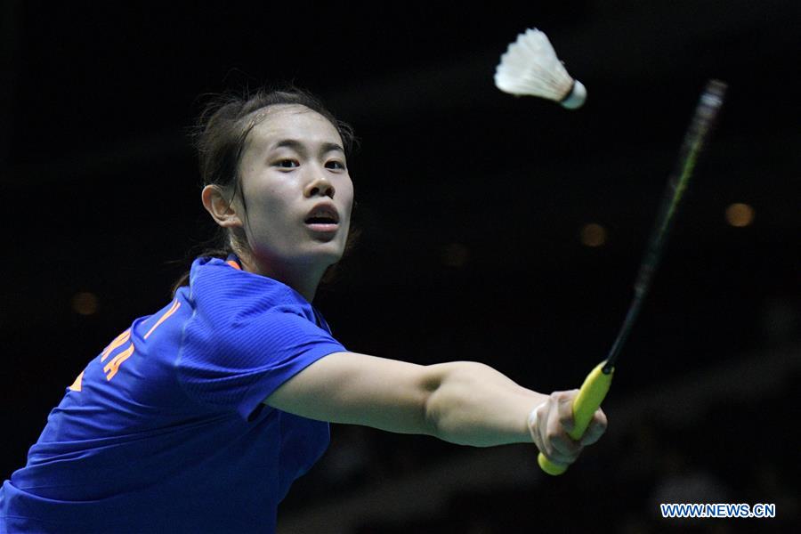 (SP)SINGAPORE-BADMINTON-SINGAPORE OPEN-DAY 1