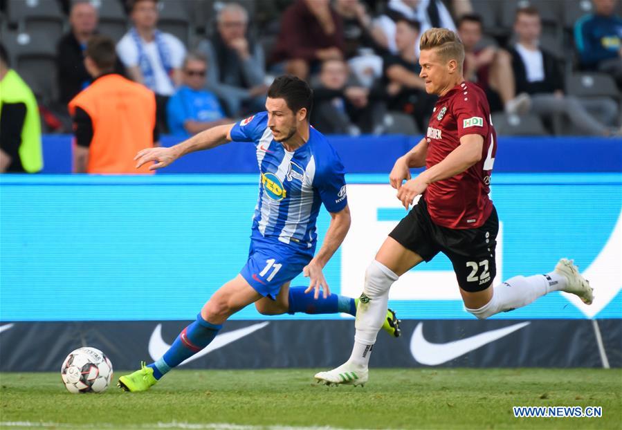 (SP)GERMANY-BERLIN-SOCCER-BUNDESLIGA-HERTHA VS HANOVER 96