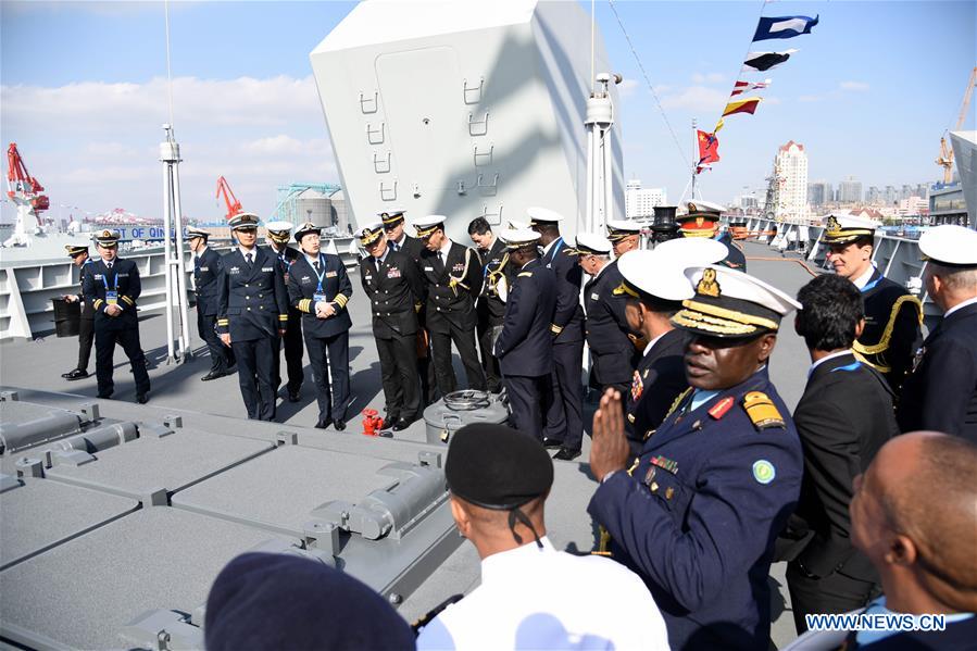 CHINA-QINGDAO-PLA NAVY-70TH ANNIVERSARY-FOREIGN DELEGATIONS-VISIT (CN)