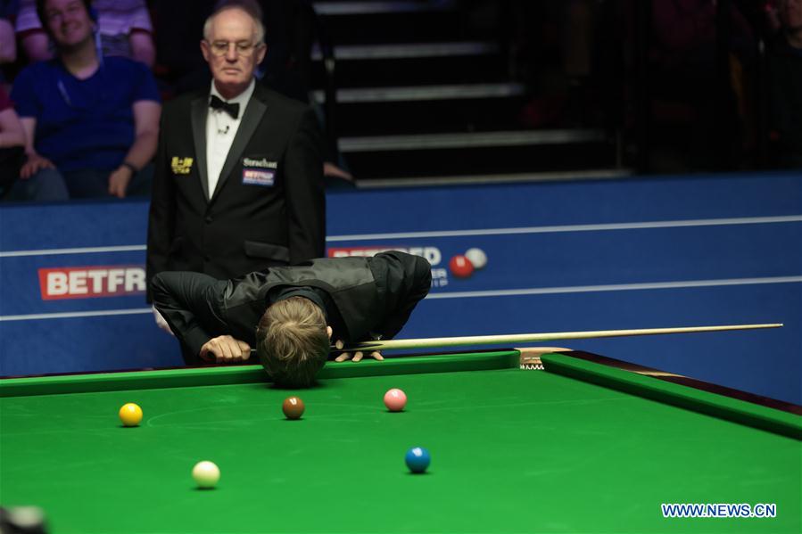 (SP)BRITAIN-SHEFFIELD-SNOOKER-WORLD CHAMPIONSHIP-DAY 10