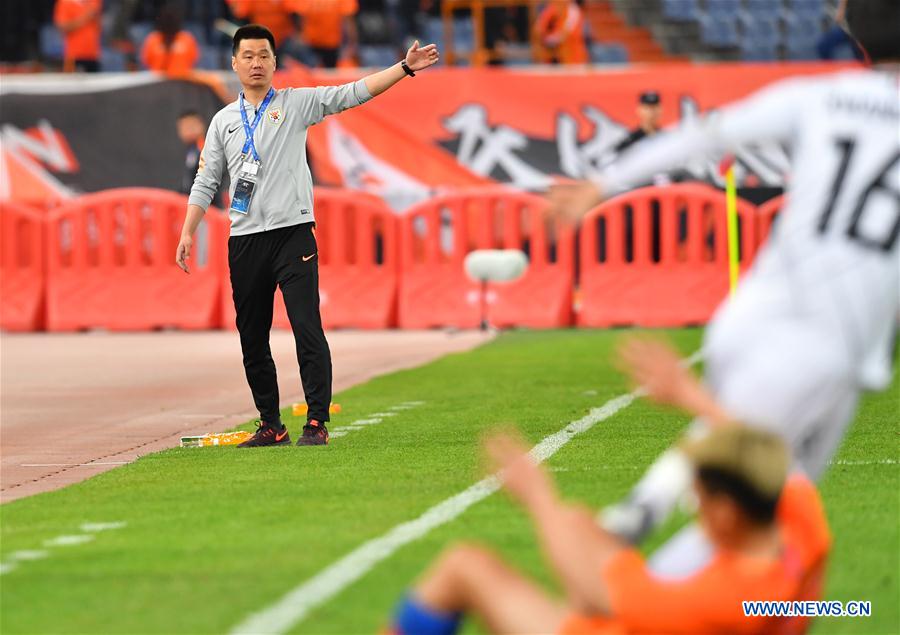 (SP)CHINA-SHANDONG-JINAN-SOCCER-AFC CHAMPIONS LEAGUE-GROUP E