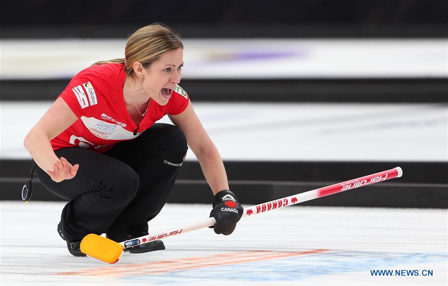 (SP)CHINA-BEIJING-CURLING-WCF WORLD CUP-GRAND FINAL-MIXED DOUBLES FINAL (CN)