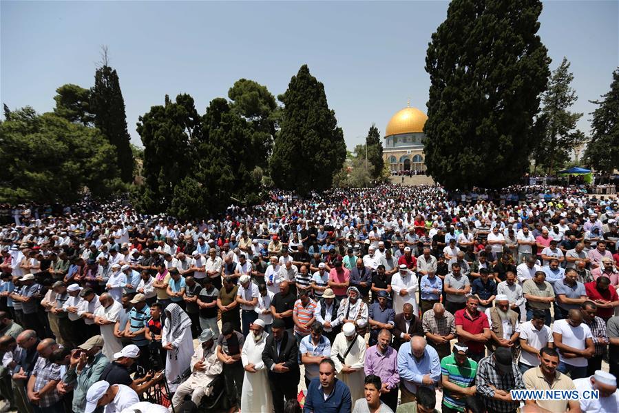 MIDEAST-JERUSALEM-RAMADAN