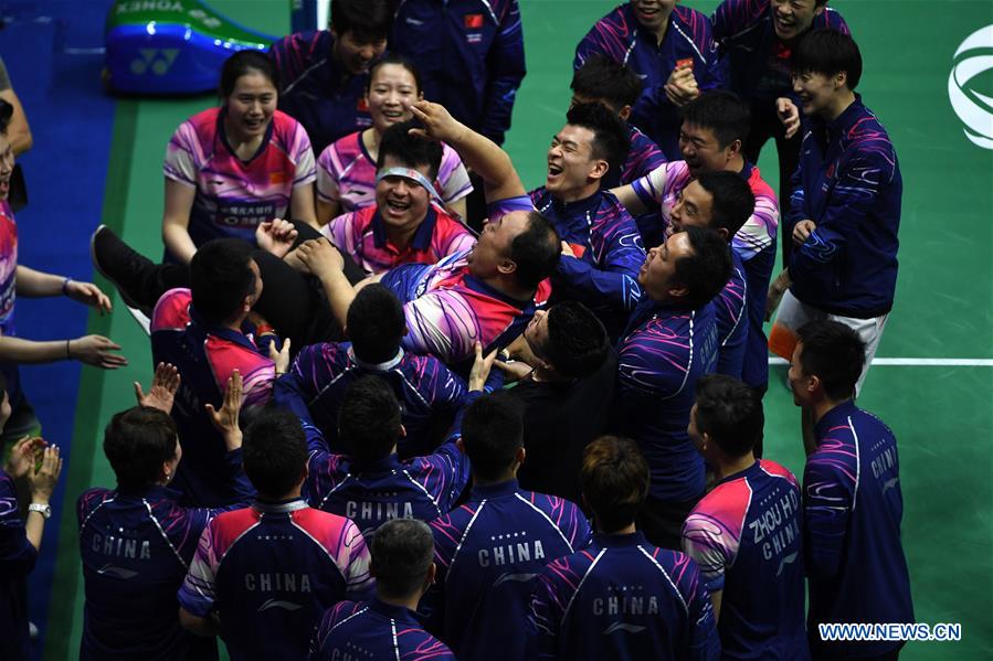 (SP)CHINA-NANNING-BADMINTON-SUDIRMAN CUP 2019(CN)