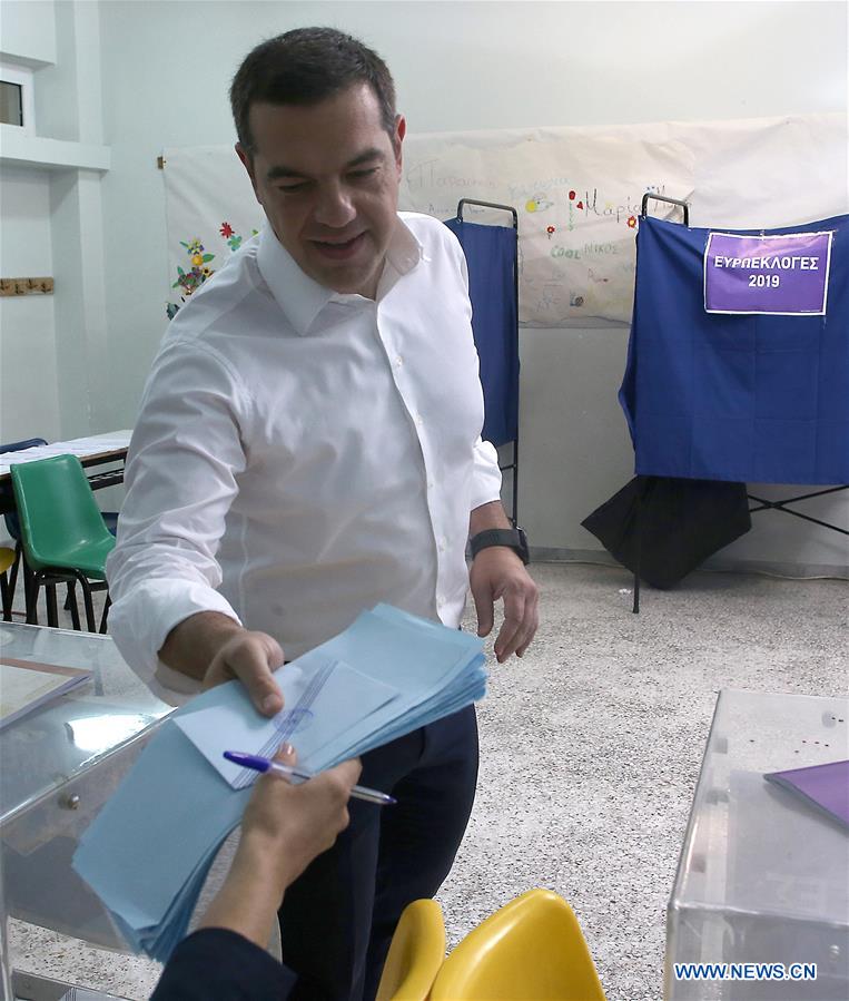 GREECE-ATHENS-EUROPEAN PARLIAMENT ELECTIONS