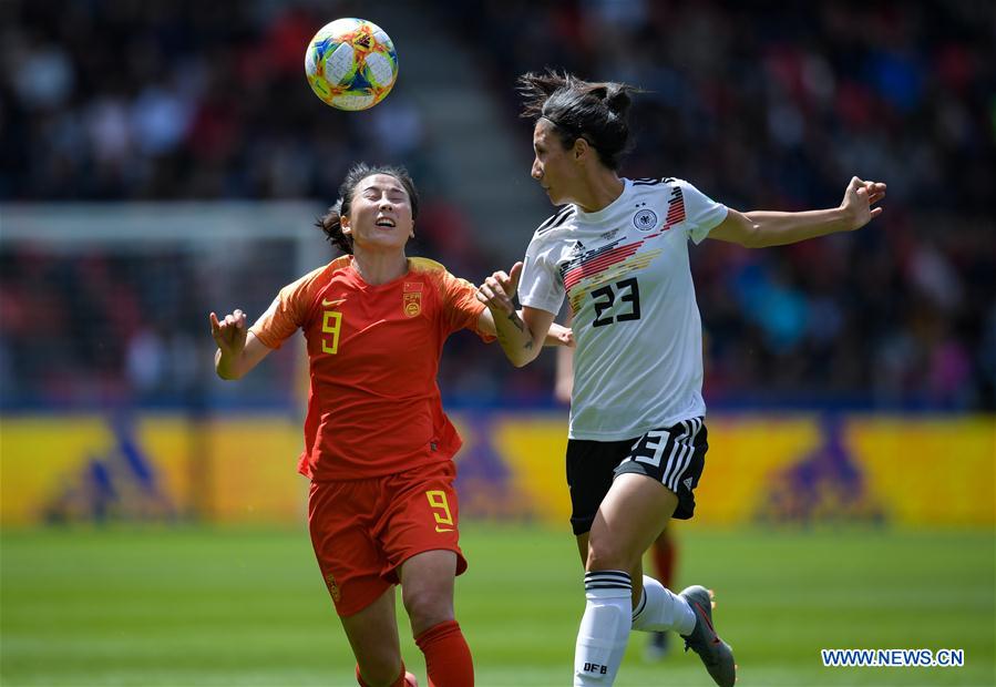 (SP)FRANCE-RENNES-2019 FIFA WOMEN'S WORLD CUP-GROUP B-GER VS CHN