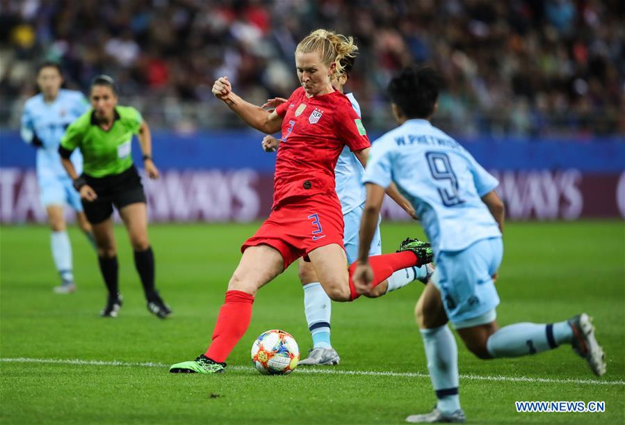 (SP)FRANCE-REIMS-SOCCER-FIFA WOMEN'S WORLD CUP-USA VS THA