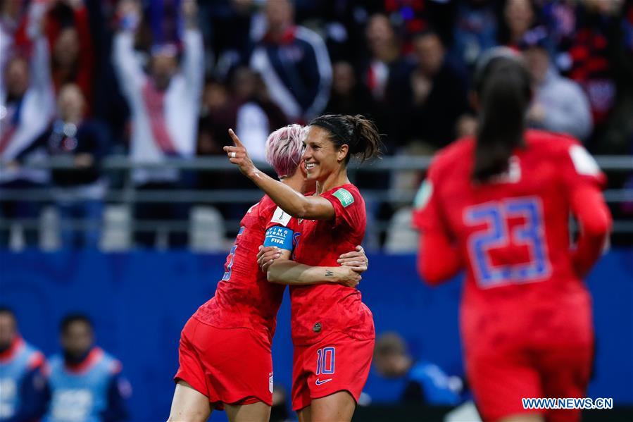 (SP)FRANCE-REIMS-SOCCER-FIFA WOMEN'S WORLD CUP-USA VS THA