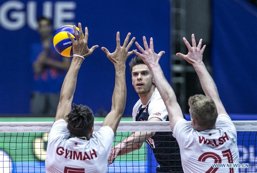 (SP)IRAN-URMIA-FIVB VOLLEYBALL LEAGUE-POLAND VS CANADA