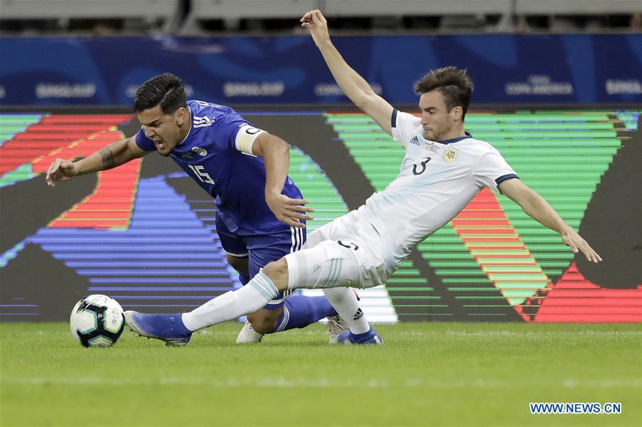 (SP)BRAZIL-BELO HORIZONTE-COPA AMERICA 2019-ARGENTINA VS PARAGUAY 