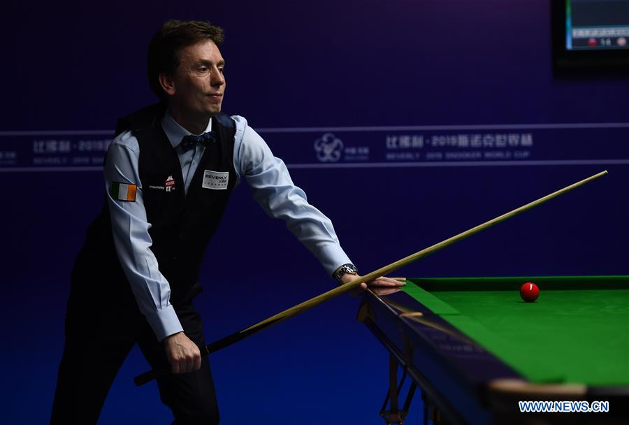 (SP)CHINA-JIANGSU-WUXI-SNOOKER WORLD CUP(CN)