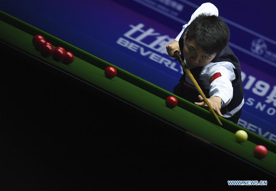 (SP)CHINA-JIANGSU-WUXI-SNOOKER WORLD CUP(CN)