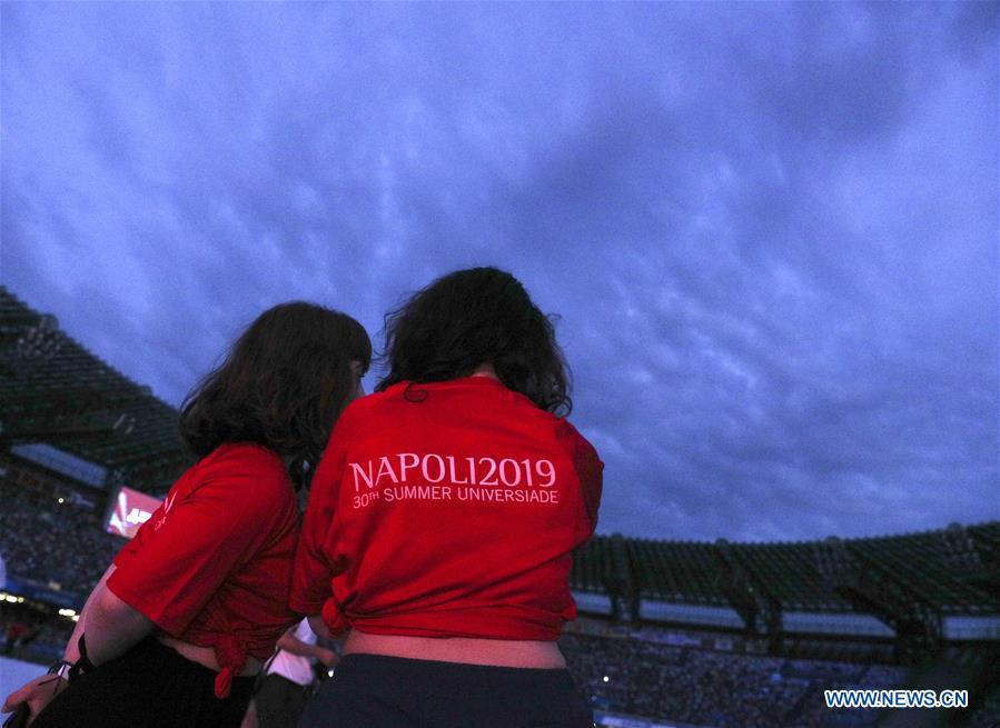 (SP)ITALY-NAPLES-SUMMER UNIVERSIADE-CLOSING CEREMONY