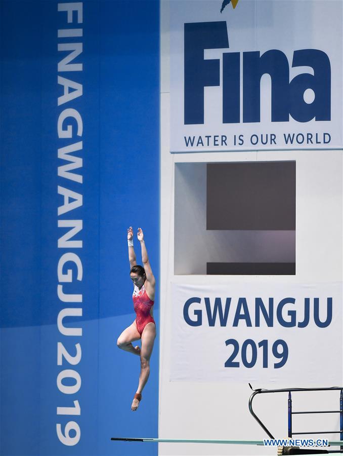 (SP)SOUTH KOREA-GWANGJU-FINA WORLD CHAMPIONSHIPS-DIVING-WOMEN'S 3M SPRINGBOARD FINAL