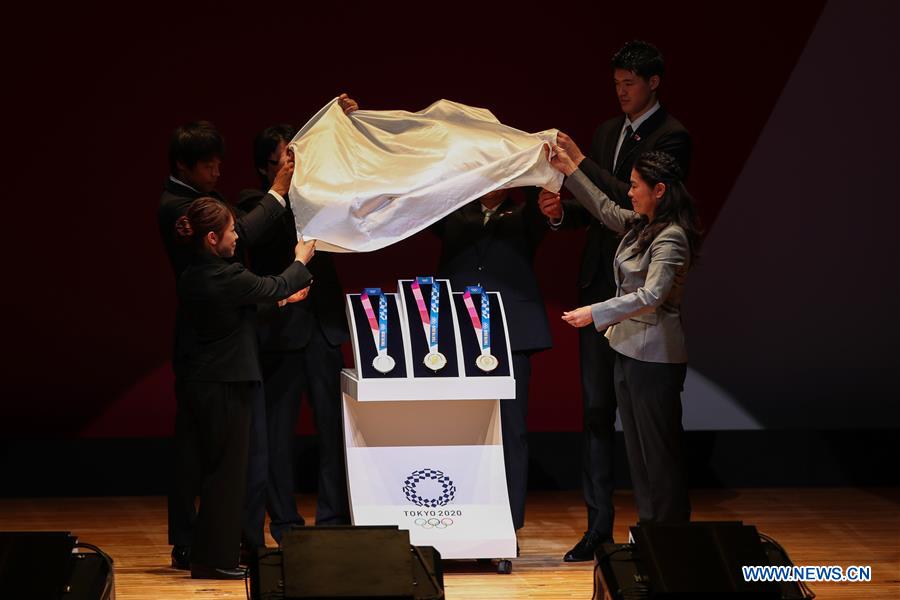 (SP)JAPAN-TOKYO-OLYMPIC MEDALS