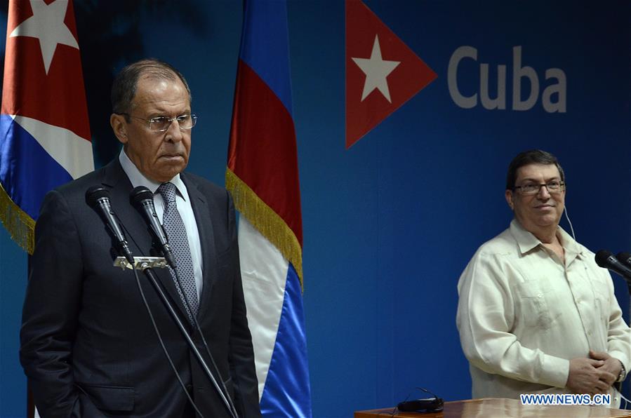 CUBA-HAVANA-RUSSIA-FM-MEETING