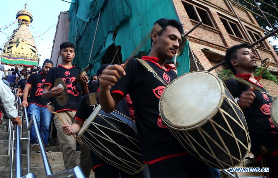 NEPAL-KATHMANDU-MONTH-LONG-GUNLA FESTIVAL