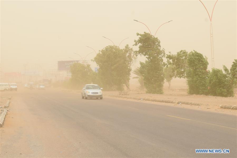 YEMEN-ADEN-SANDSTORM 