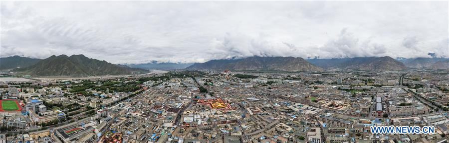 (InTibet)CHINA-TIBET-LHASA-AERIAL VIEW (CN)