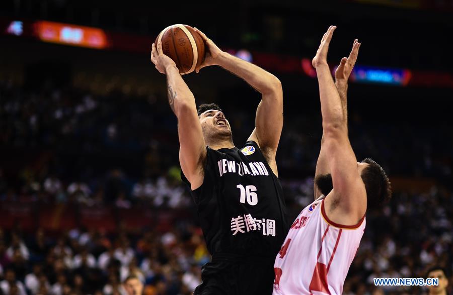 (SP)CHINA-NANJING-BASKETBALL-FIBA WORLD CUP-GROUP F-MONTENEGRO VS NEW ZEALAND(CN)