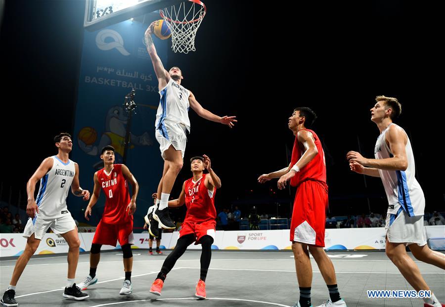 (SP)QATAR-DOHA-WORLD BEACH GAMES-MEN'S 3X3 BASKETBALL