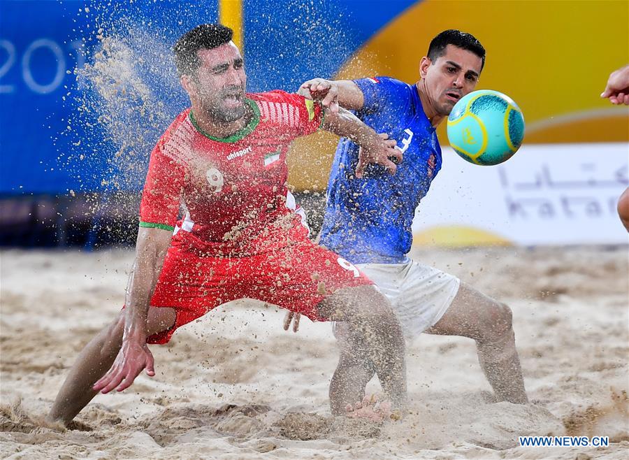 (SP)QATAR-DOHA-WORLD BEACH GAMES-MEN'S BEACH SOCCER