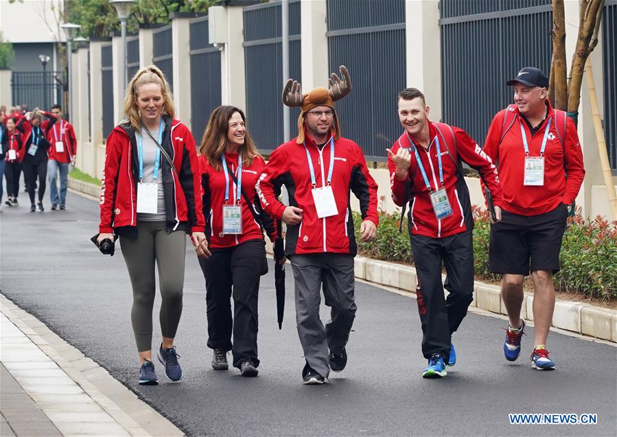 (SP)CHINA-WUHAN-7TH MILITARY WORLD GAMES-ATHLETES' VILLAGE