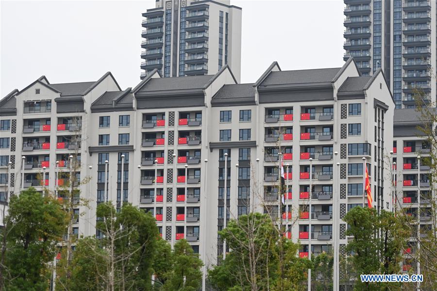 (SP)CHINA-WUHAN-7TH MILITARY WORLD GAMES-ATHLETES' VILLAGE