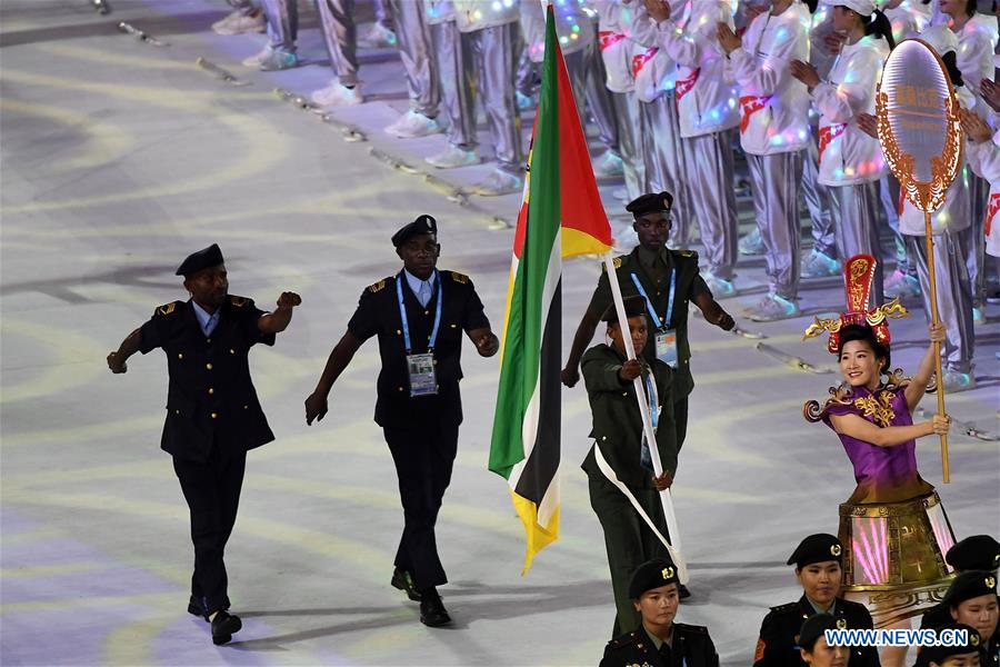 (SP)CHINA-WUHAN-7TH MILITARY WORLD GAMES-OPENING CEREMONY