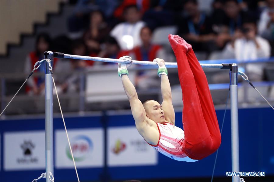 (SP)CHINA-WUHAN-7TH MILITARY WORLD GAMES-ARTISTIC GYMNASTICS