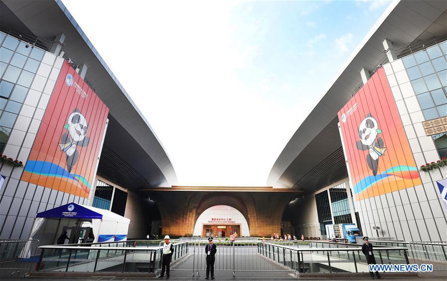 CHINA-SHANGHAI-IMPORT EXPO-PREPARATION  (CN)