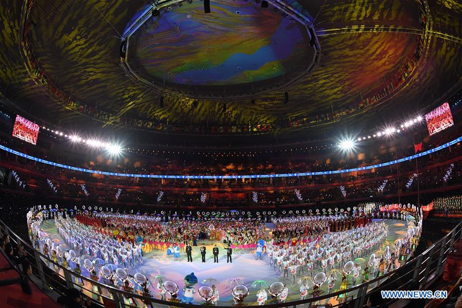 (SP)CHINA-WUHAN-7TH MILITARY WORLD GAMES-CLOSING CEREMONY