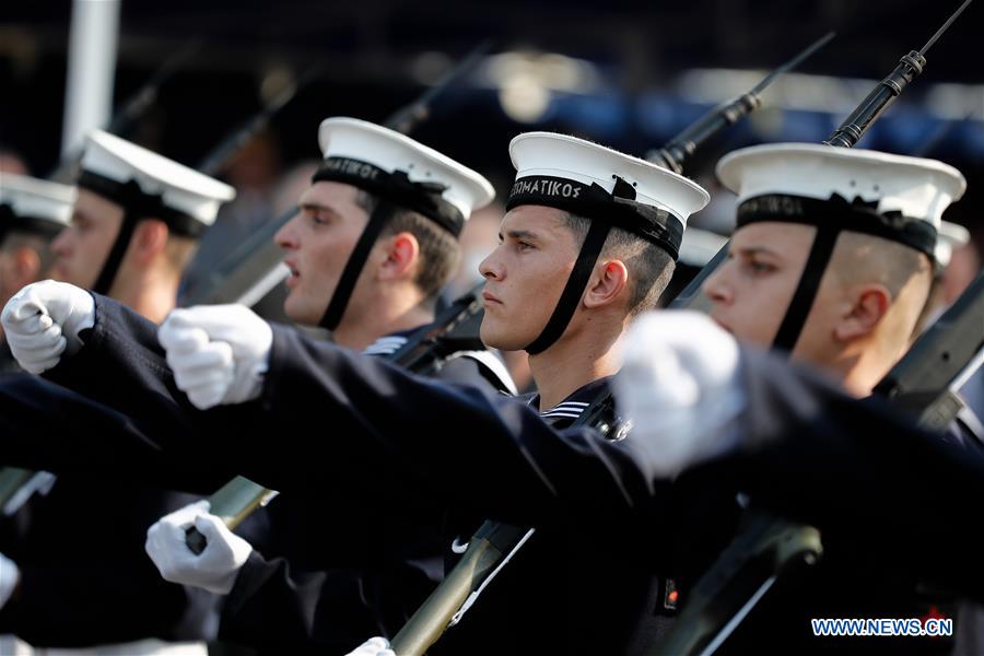 GREECE-THESSALONIKI-NATIONAL OHI DAY-PARADE