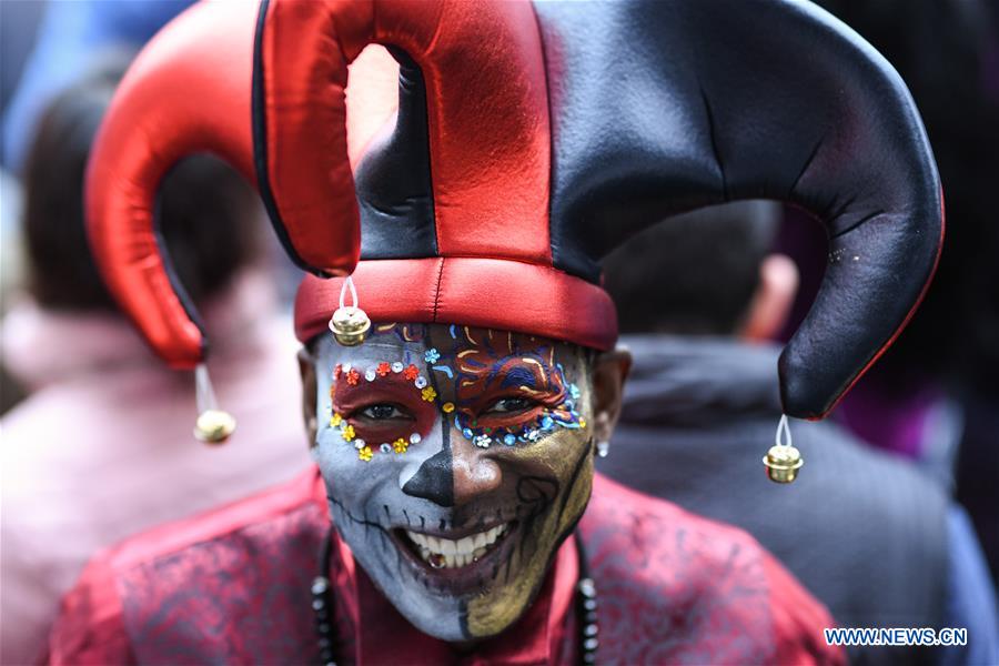 MEXICO-MEXICO CITY-DAY OF THE DEAD-PARADE