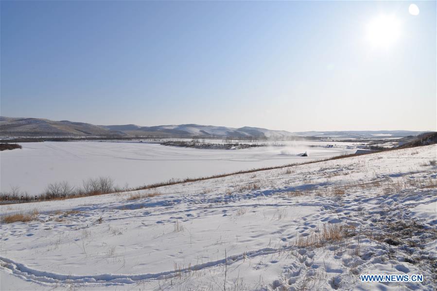 CHINA-INNER MONGOLIA-YAKESHI-WINTER SCENERY (CN)