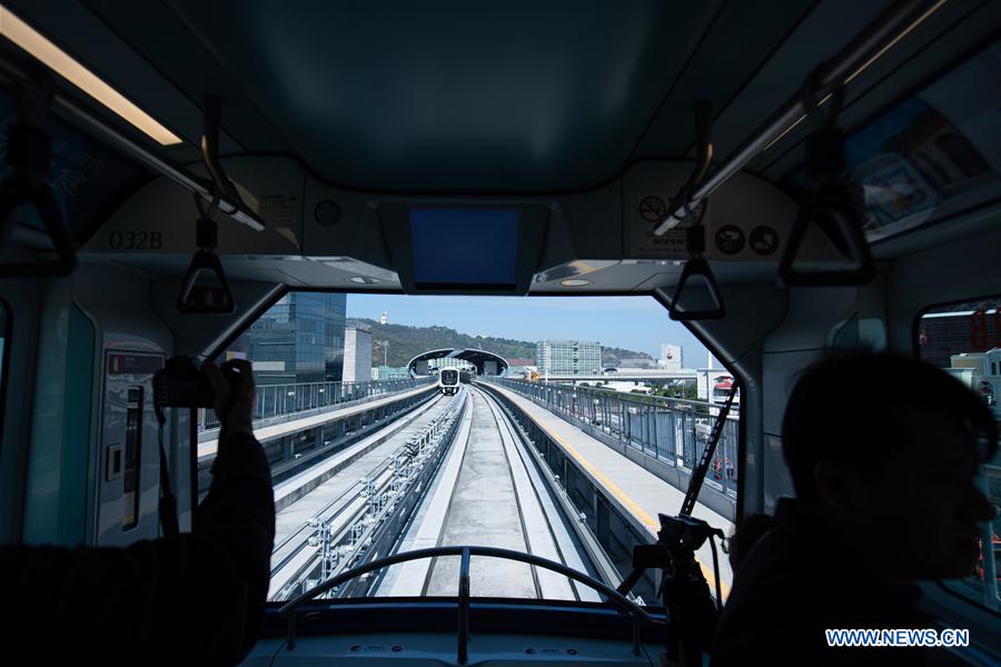 CHINA-MACAO-LIGHT RAIL-OPEN (CN)