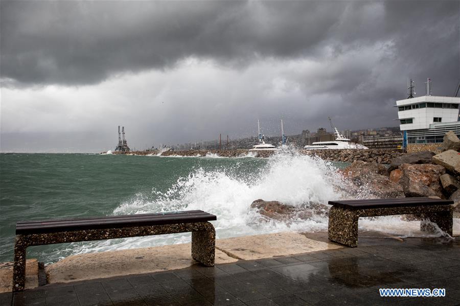 CROATIA-RIJEKA-STORM