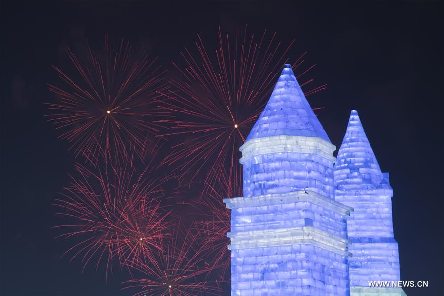 CHINA-HARBIN-ICE AND SNOW FESTIVAL-OPENING(CN)