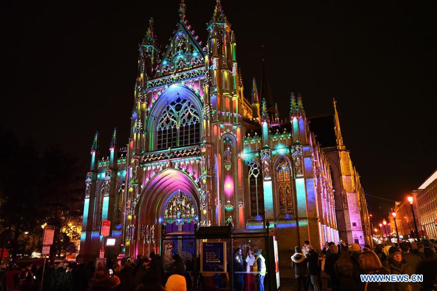 BELGIUM-BRUSSELS-LIGHT FESTIVAL