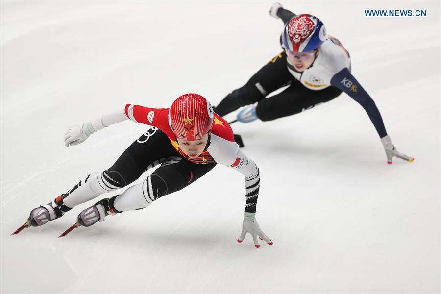 (SP)THE NETHERLANDS-DORDRECHT-ISU WORLD CUP-SHORT TRACK