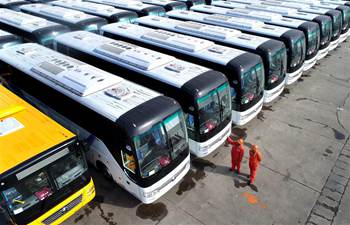 More than 500 buses in E China ready to be exported to Africa